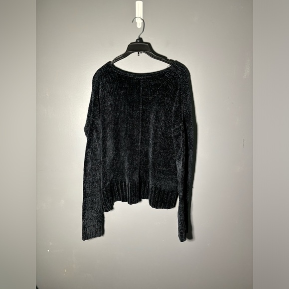 Show Me Your MuMu Hug Me Sweater in Black Chenille Size XS - Picture 3 of 5